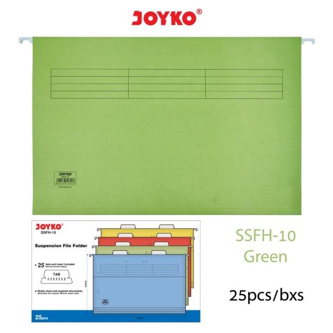 

paling diminati] Suspension File Folder Hang Hanging Map Gantung Joyko SSFH-10 Green