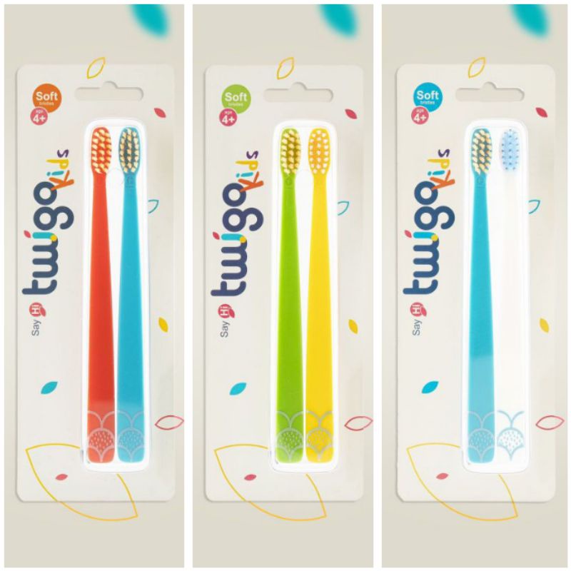 Twigo Kids Toothbrush Set / Sikat Gigi Anak