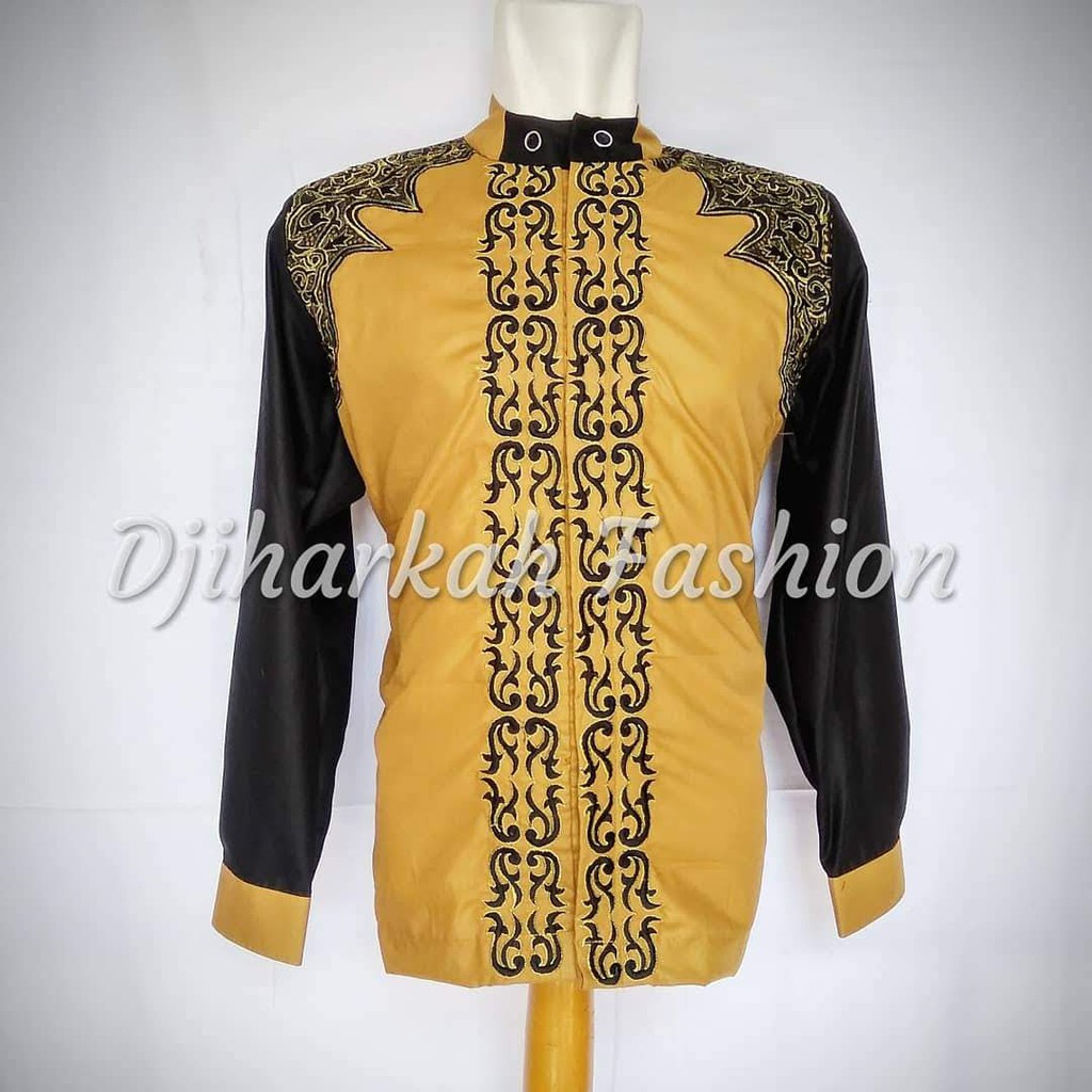 BAJU KOKO PRIA BORDIR RENDA DJIHARKAH FASHION