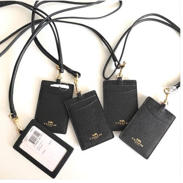 

Lanyard ID tag Co F57311 black sz 10x8cm