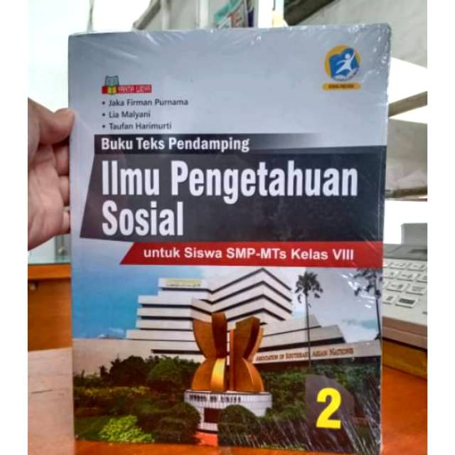 BUKU IPS KELAS 8 / BUKU PAKET IPA KELAS 8 / ILMU PENGETAHUAN SOSIAL  SMP MTs KELAS 8 REVISI