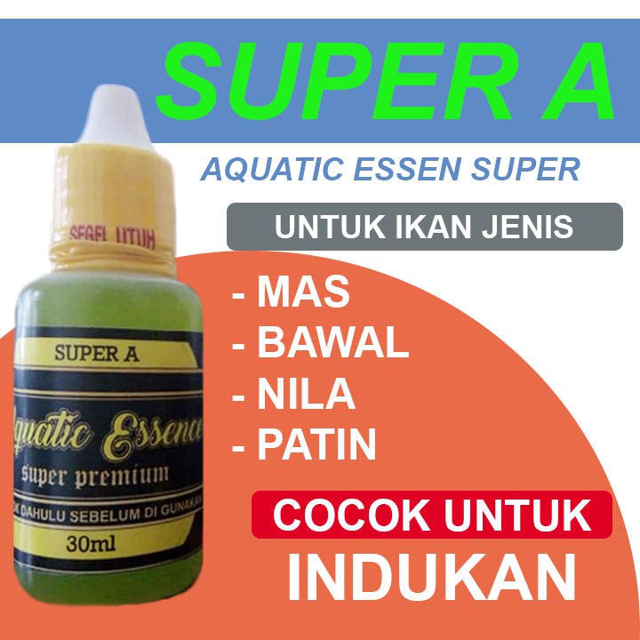 Oplosan Essen SUPER Aquatic Essen SUPER A Ikan Mas Bawal Nila Dan Patin