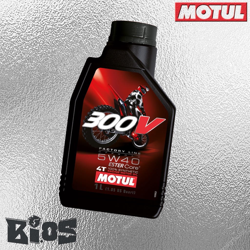 MOTUL 300v 5W40 / 15W60 FACTORY LINE OFF ROAD OLI RACING 100% ORIGINAL