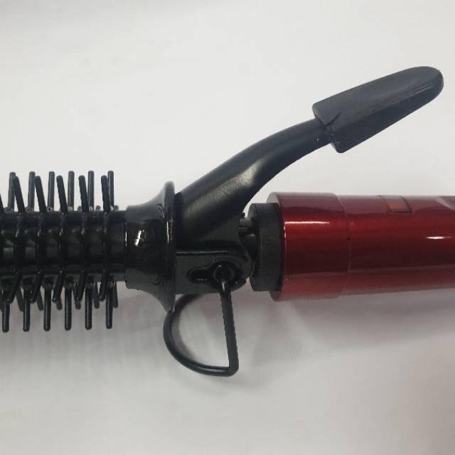 Alat Catok Rambut  Kriting Murah dan Catokan Sisir Keriting curler Suhu  Bagus ALS-6801