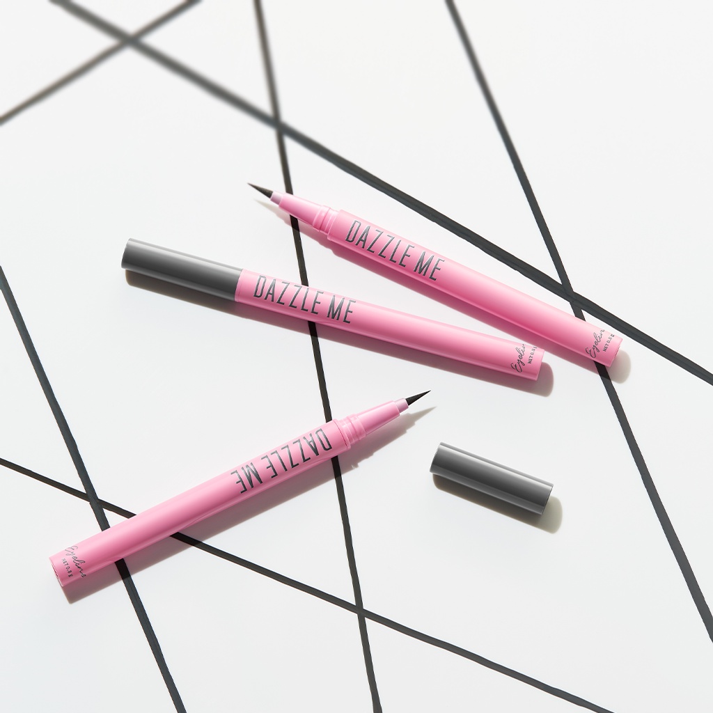 ❤ BELIA ❤ DAZZLE ME Hold On Waterproof Eyeliner 0.8g | Black Hitam Eyeliner | Tahan Lama Smudgeproof Longwear