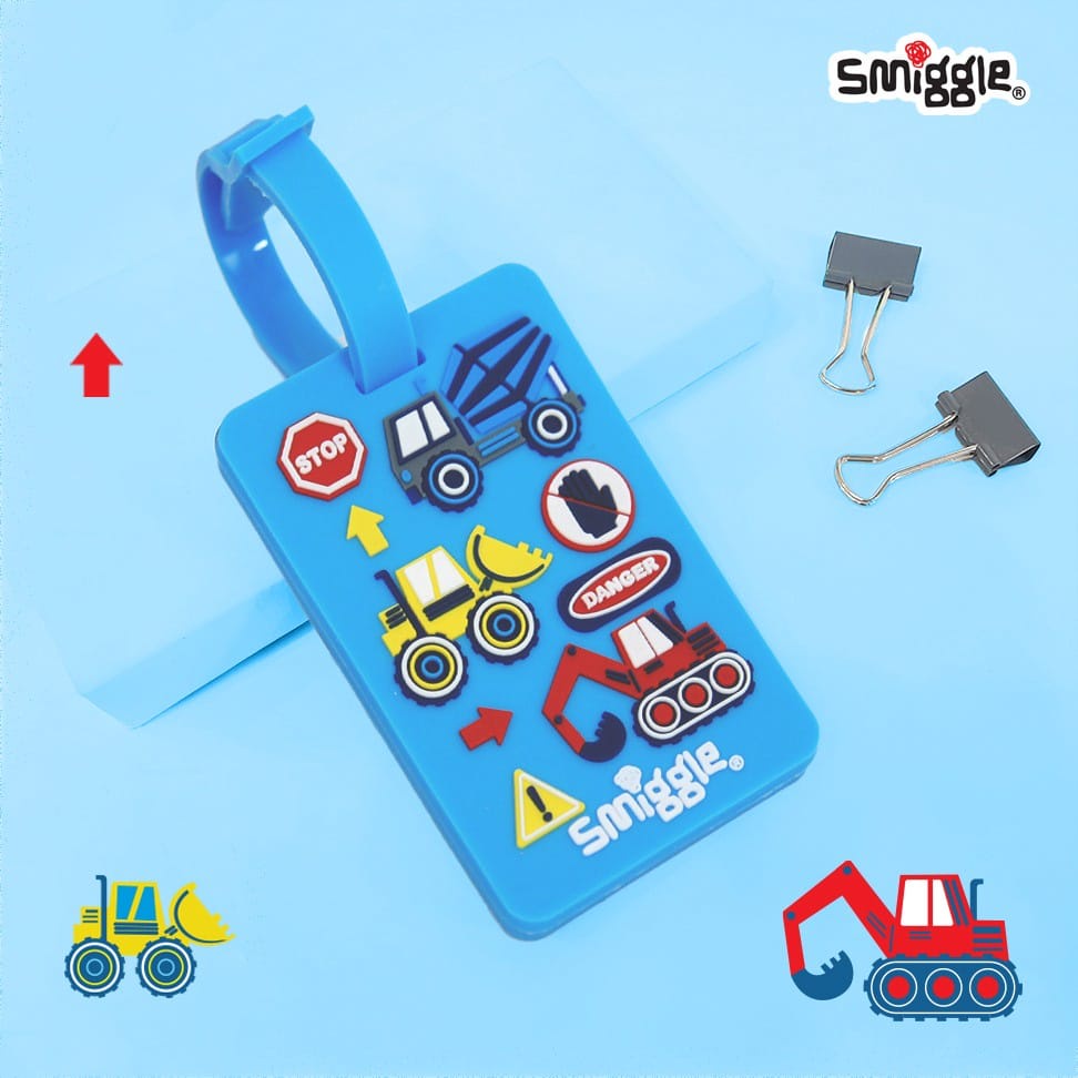 Name tag smiggle/smiggle id card/name tag anak/bag tag anak