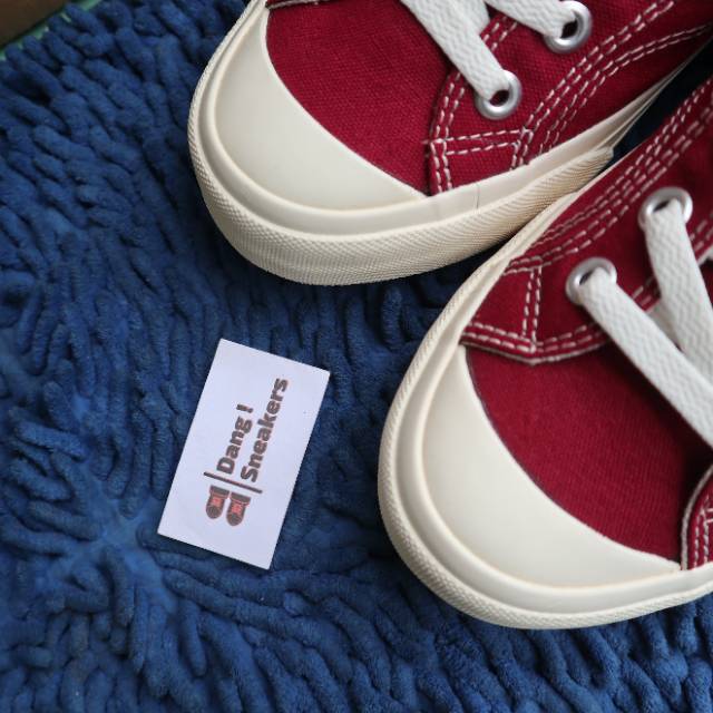 Sepatu Ventela Public Low Maroon Snekers Sale-1