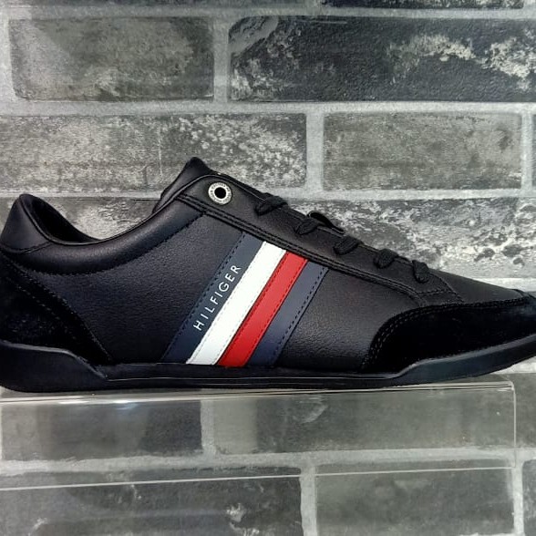 sneakers tommy hilfiger black