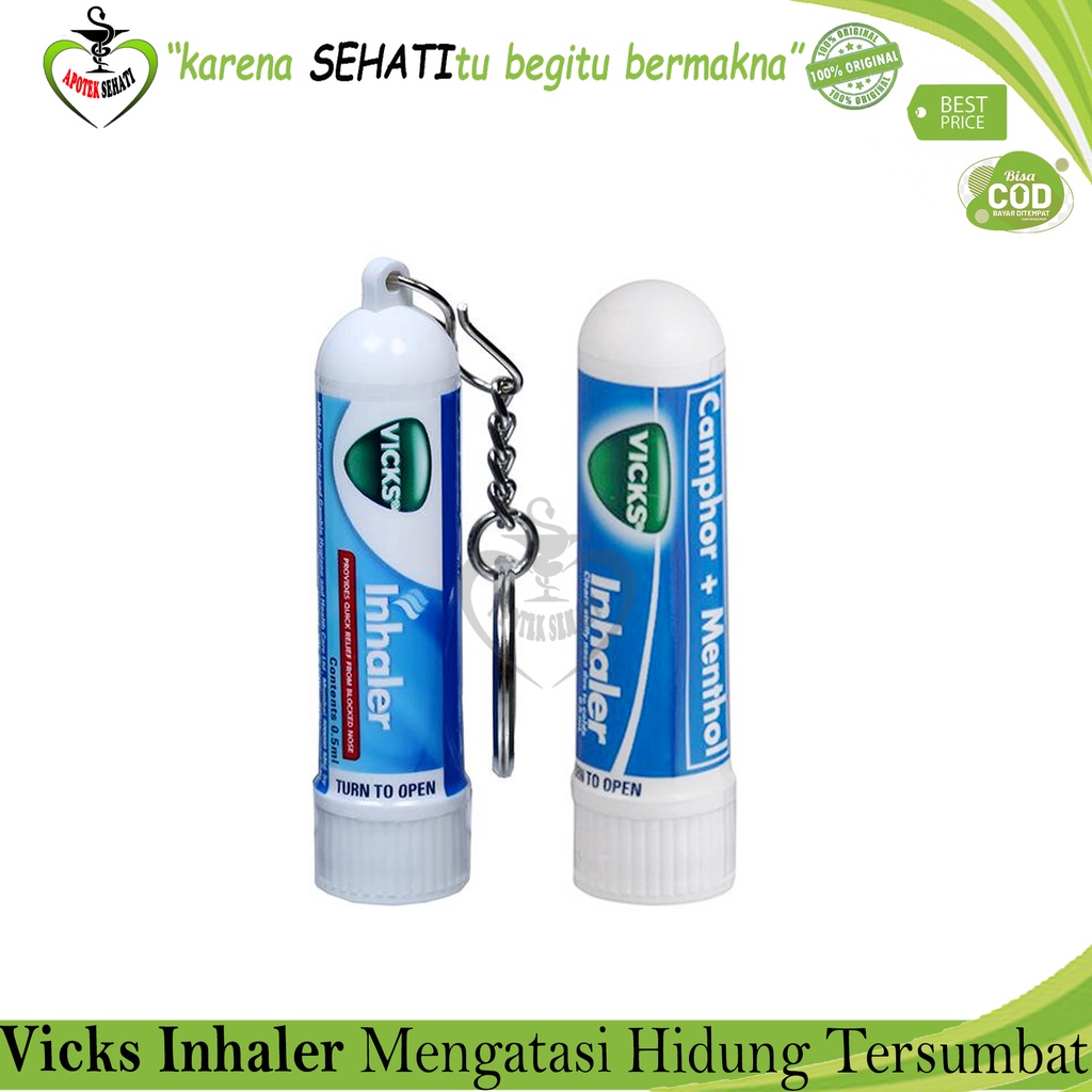 PROMO!!!!! VICKS Inhaler Melegakan Hidung Tersumbat Karena Pilek