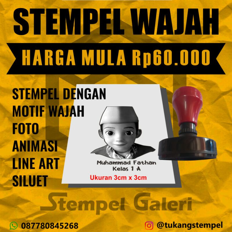 

Stempel wajah
