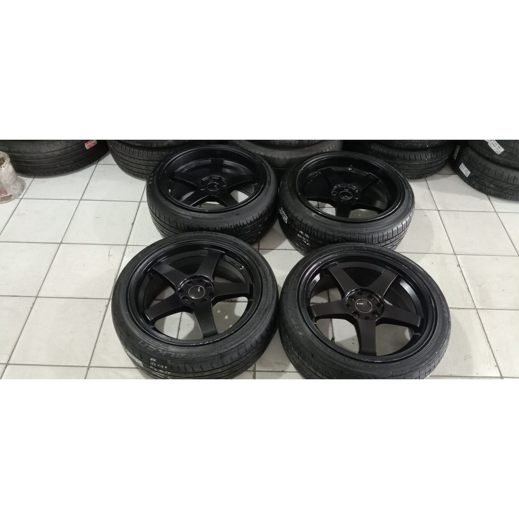 Pelek-Velg Mobil Model Ssr Palang 5 Ring 17 Untuk Avanza Vios Yaris Jazz