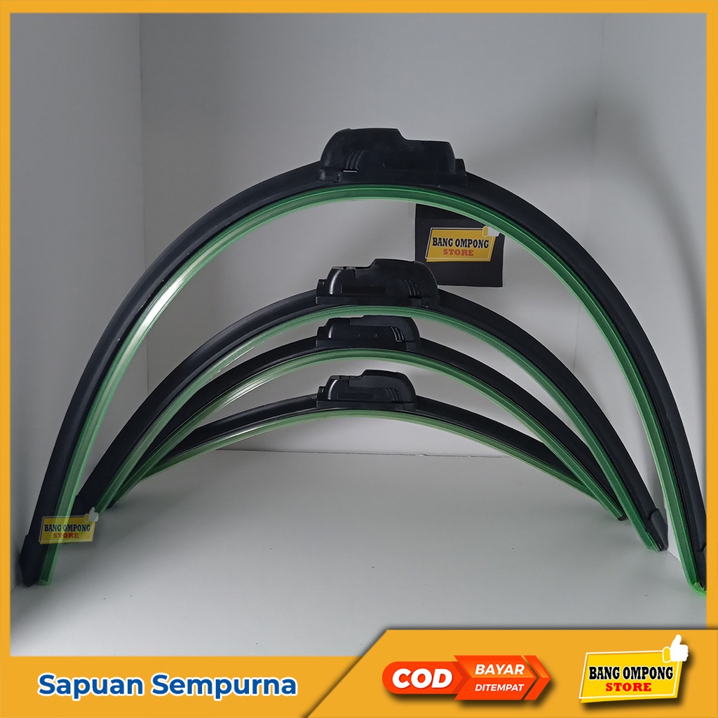 Wiper Kaca Mobil Frameless Nissan Grand Livina 1 Set 2 Pcs 24 - 14