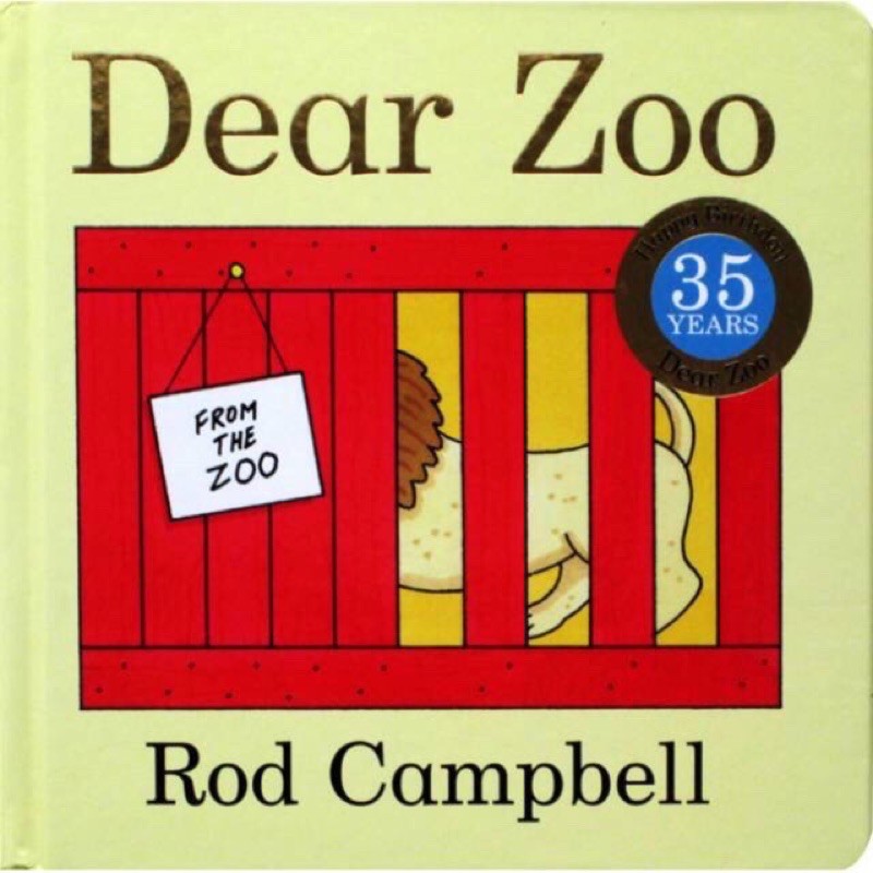 Dear Zoo A Lift-the-Flap Board Book Rod Campbell - buku import anak