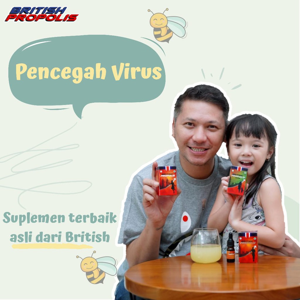 BRITISH PROPOLIS KIDS/KHUSUS ANAK ANAK/PAKET 3 BOTOL/PAKET 3BOTOL RESELLER/BISA BAYAR DITEMPAT {COD}