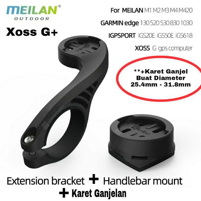 [[BISA COD]] Barfly Xoss G+ Meilan untuk Xoss G+ Garmin Bryton Barfly G+ G Plus