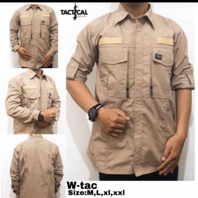 NH KEMEJA PDL W-TAC CREAM
