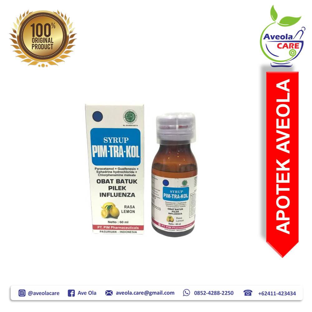 

PimTraKol Sirup Lemon 60 ml