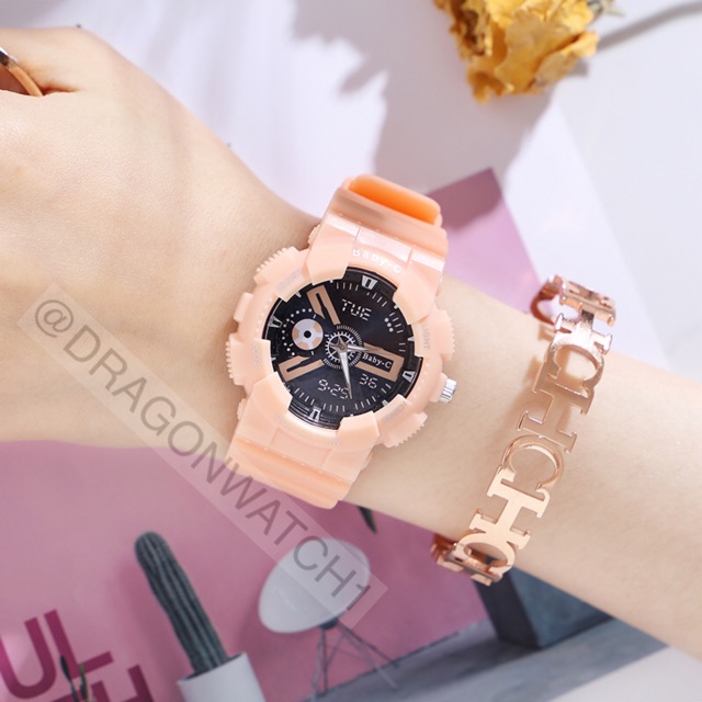 ［Ready Stock］Jam tangan sport jarum wanita kualitas super S1068