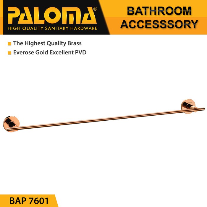 PALOMA BAP 7601 Rak Handuk Baju Gantungan Hanger Dinding Kamar Mandi