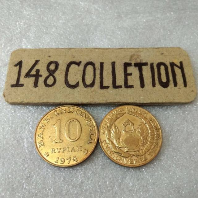 koin 10 rupiah tabanas