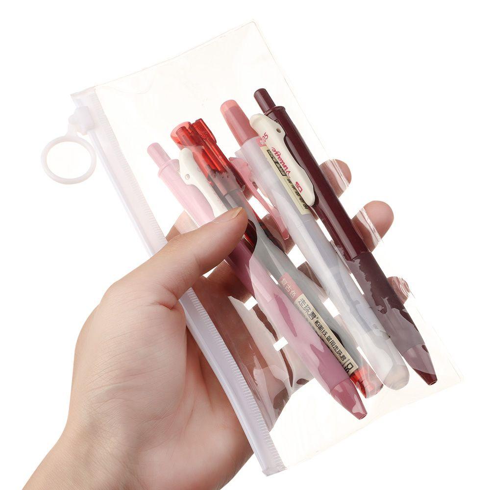 Nanas 4PCS /Set Gel Pen Set 0.5mm Kantor Sekolah Nota Khusus Scrapbooking Perlengkapan Spidol