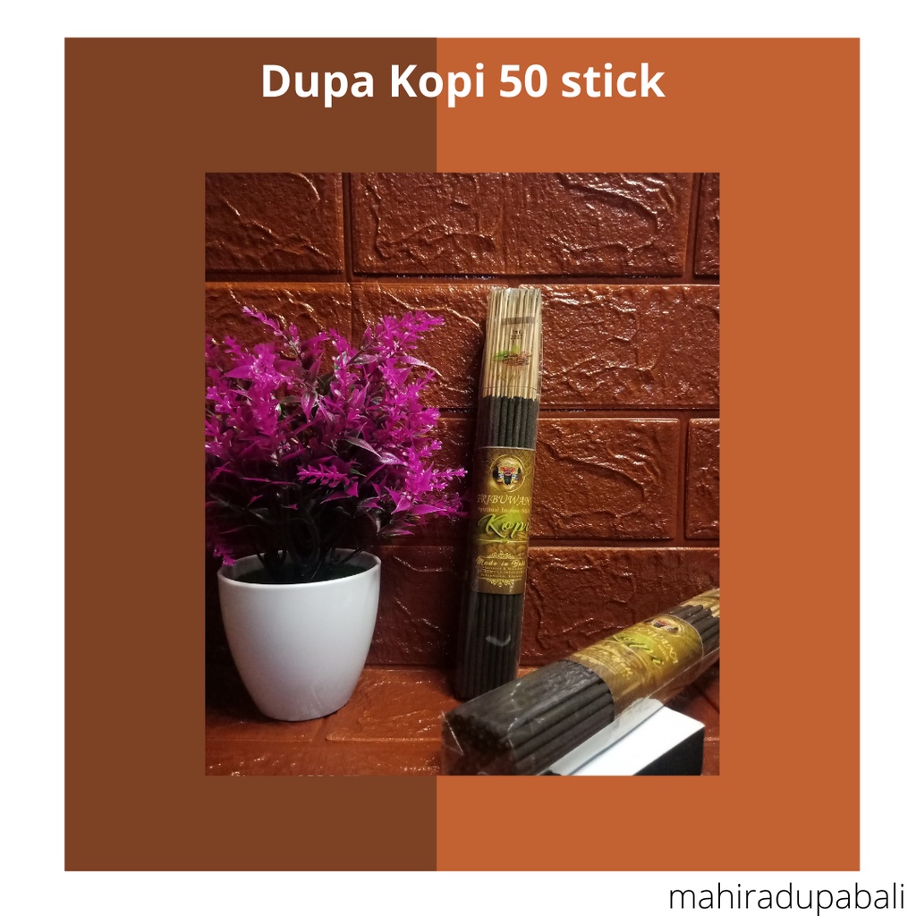 HIO DUPA KOPI 50STICK/DUPA AROMATERAPI/DUPA WANGI BALI