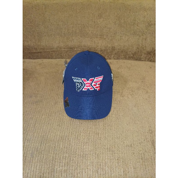 Topi Golf Parsons Xtreme Golf Navy Flag USA
