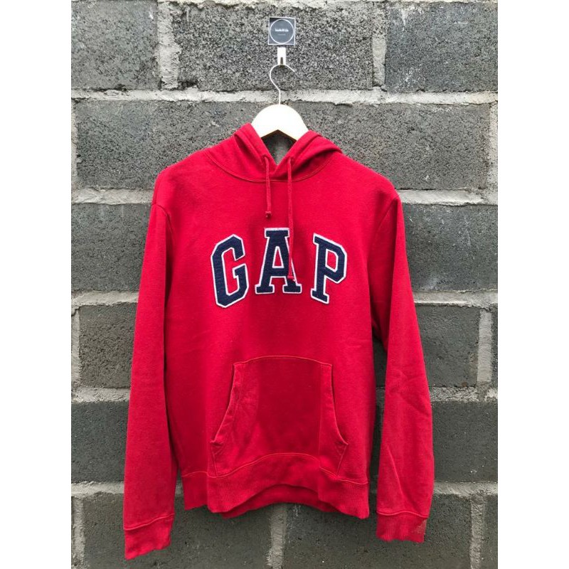 Hoodie Gap Merah