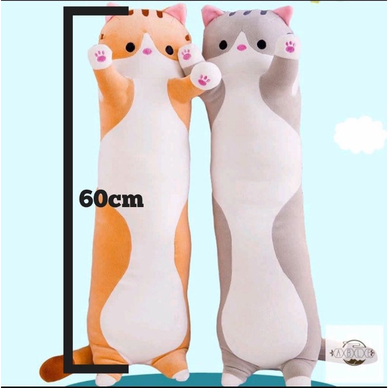 BONEKA GULING KARAKTER KUCING PANJANG