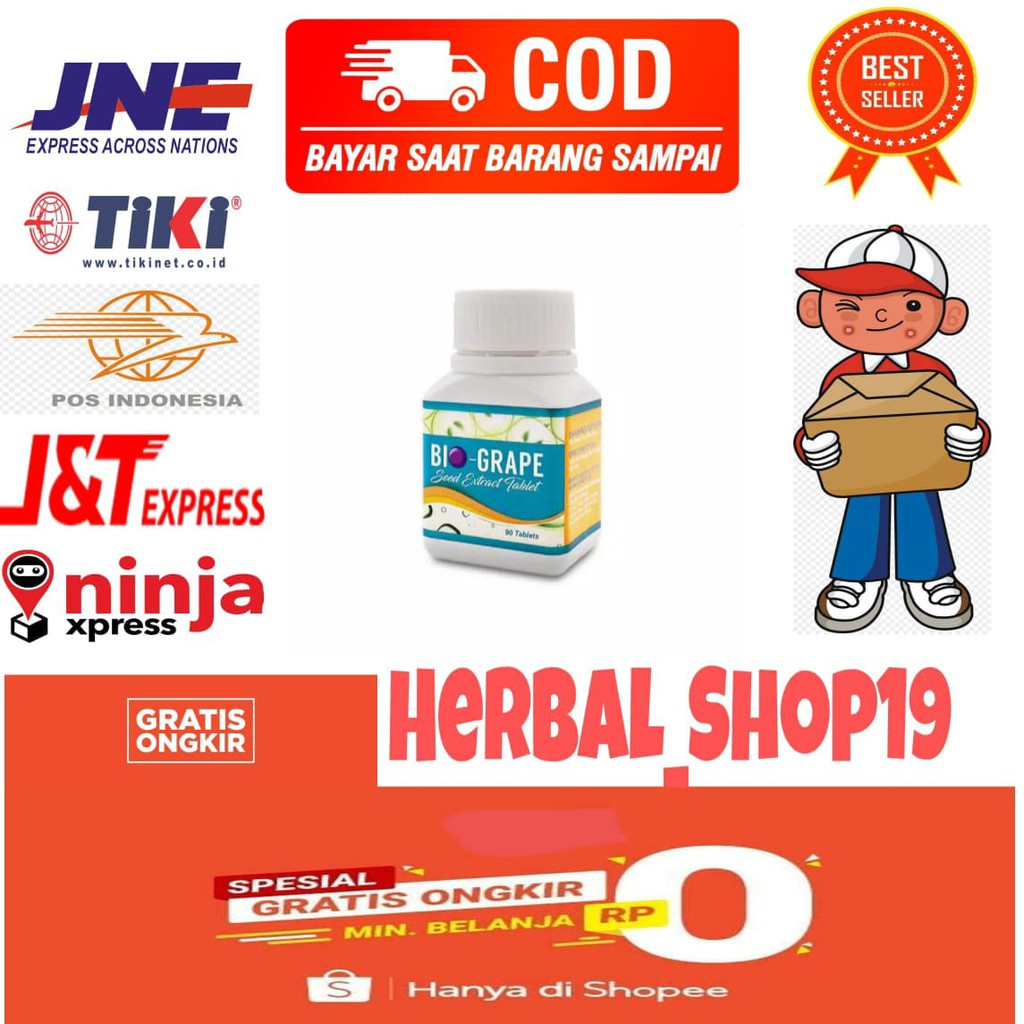 BIO GRAPE SEED OBAT DARAH TINGGI ASLI 100% ORIGINAL TERBUKTI KHASIATNYA NYATA - ONAT DIABETES