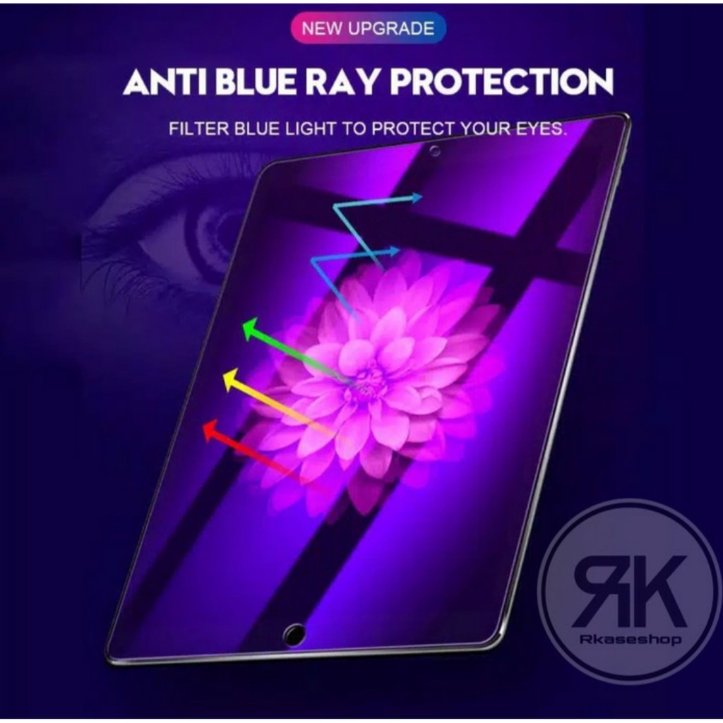 Tempered Glass Blue Light Samsung Tab s6 Lite S7 S7+  Plus A 8 295 A7 lite Screen Guard