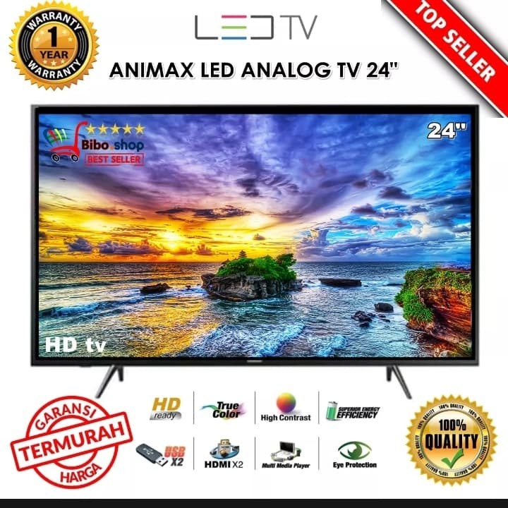 TV 24 INCH / MONITOR 24 INCH / MONITOR CCTV  ANIMAX TV MURAH