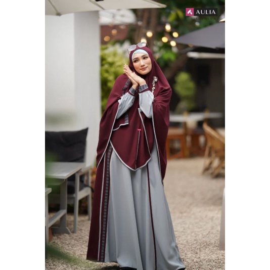 SET GAMIS SYAR'I AULIA FASHION ASLI ORIGINAL TERBARU NOVEMBER KIREI OCEAN PENNSYLVANIA