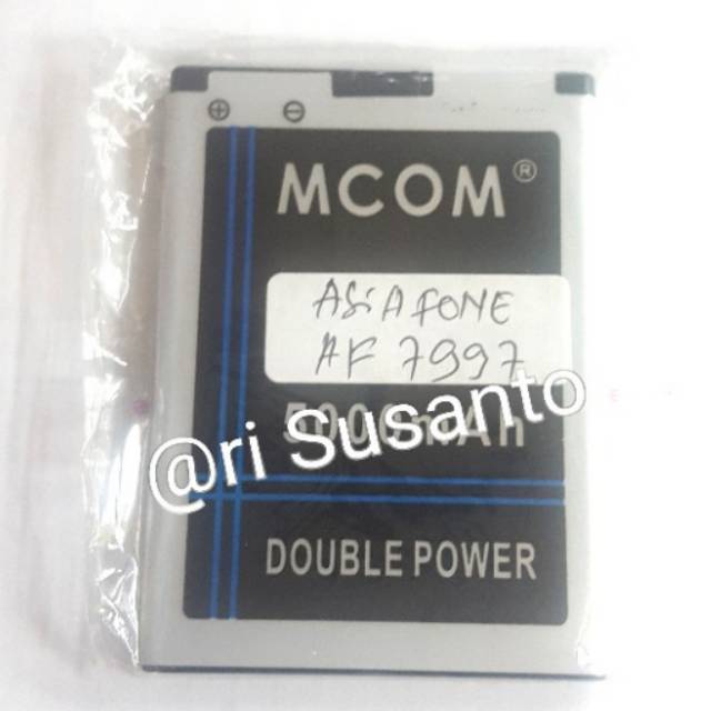 Baterai MCOM For Asiafone AF7997 / AF 7997 Double Power 5000mAh