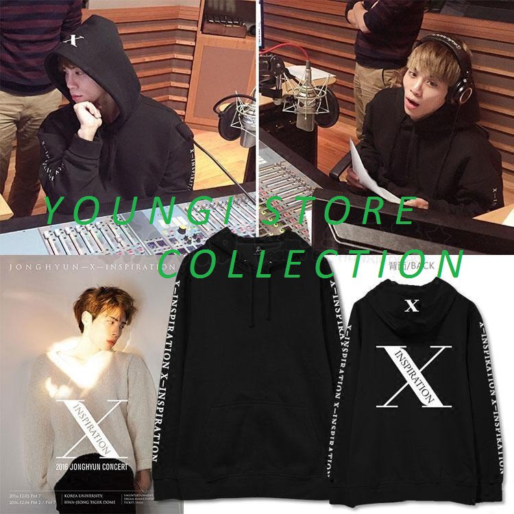 JAKET HOODIE JONGHYUN SHINEE INSPIRATION X KPOP PREMIUM