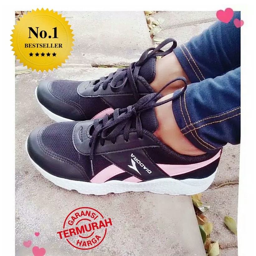 KOREA 2018 VERSI KOREA DARI MUSIM GUGUR BARU DIADORA RETRO NADA SEPATU WANITA