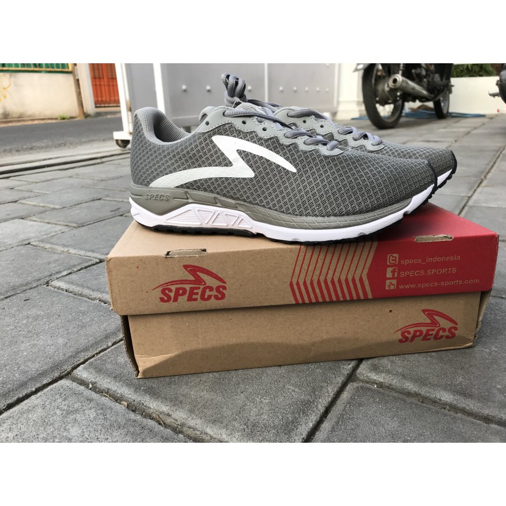 Sepatu Running Specs Dual Enduro Grey