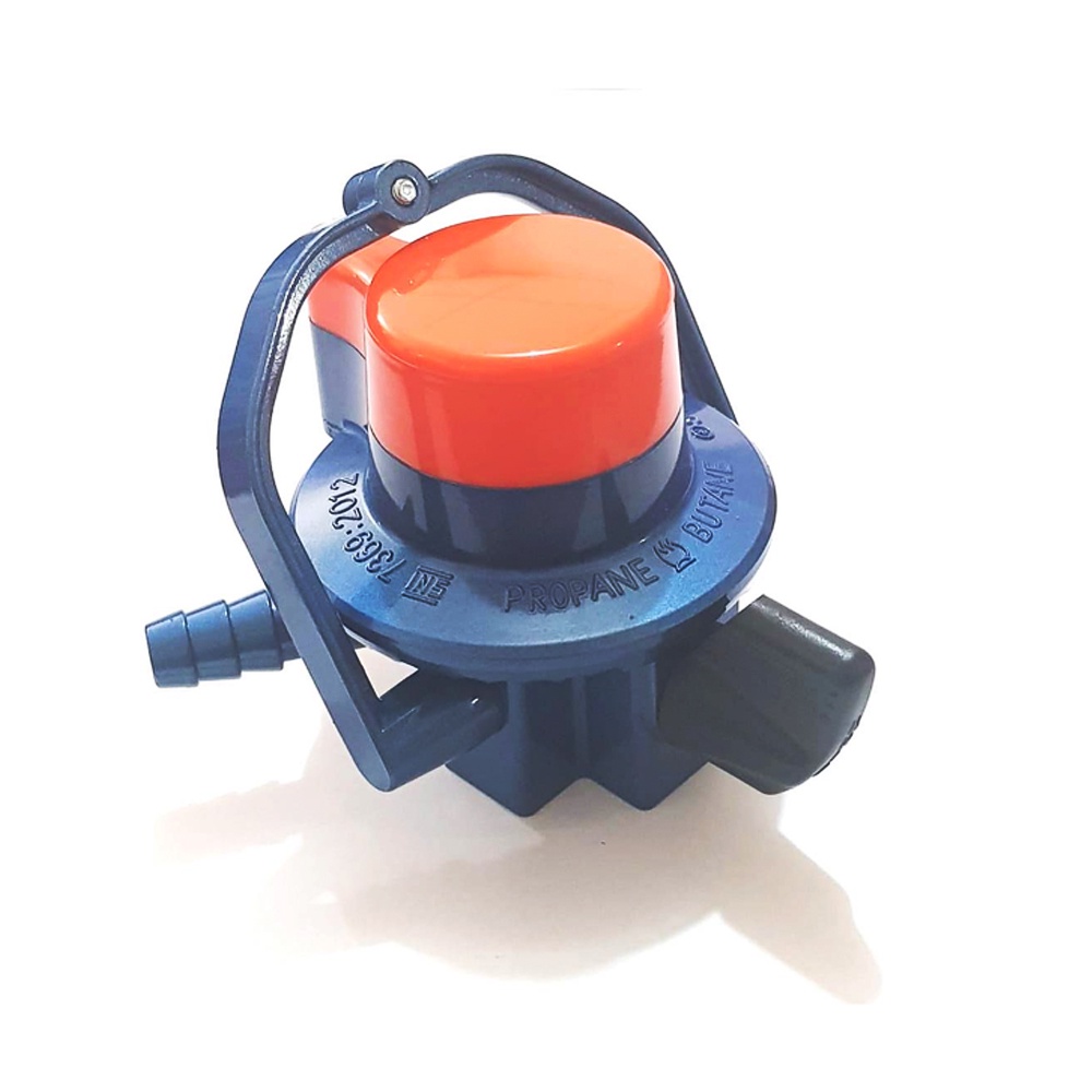 WINN Regulator Gas W900M Triple Lock - Regulator Gas dengan Triple Lock Pengunci Ganda &amp; Karet Seal Pengaman, Hemat Gas, Mudah Dipasang, Lulus SNI, Pilihan Paket Regulator + Selang