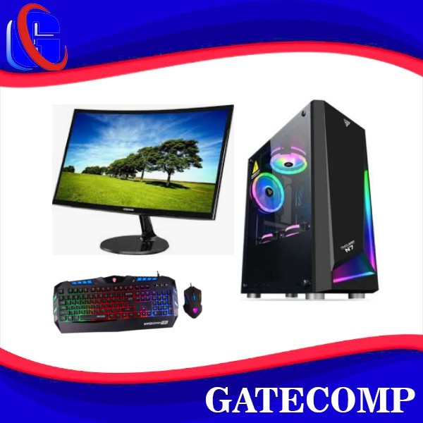 PC Gaming Full Set Intel Core i3 10105F  (GTX 1050Ti 4GB)  Siap Game Berat &amp; Editing