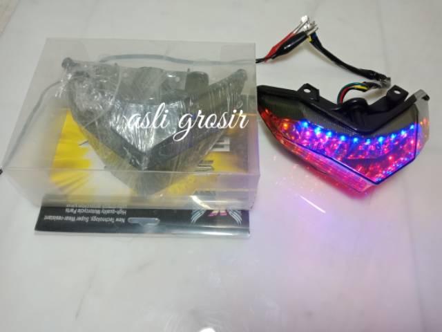 LAMPU STOP NINJA 250 FI LED PLUS SEN KIRI KANAN