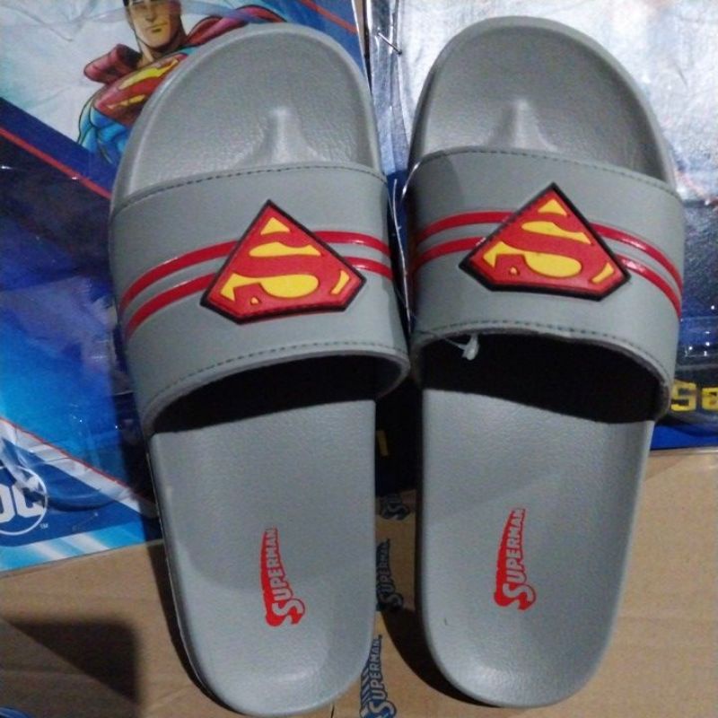 SANDAL ANAK SELOP SPIDERMAN BATMAN SANDAL SLOP SUPERMAN/SANDAL SLOP ANDO ANAK/SANDAL ANAK COWOK