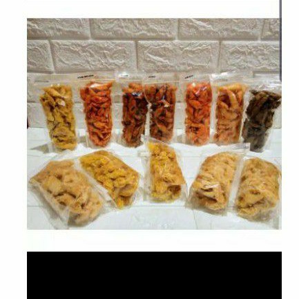 

keripik/kripik lumpia enak gurih renyah makanan ringan sehat