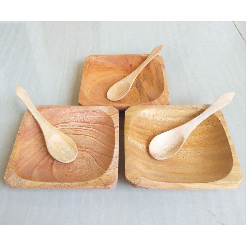 set kotak masker 10cm mahoni