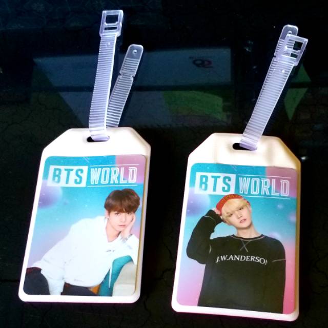 Luggage Tag BTS - WORLD Member JUNGKOOK / SUGA