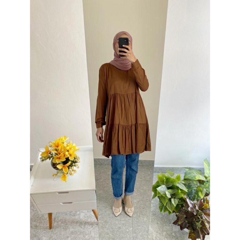 FAZA TUNIK BUSUI/TUNIK RAYON/TUNIK TERLARIS/RAYON TUNIK WANITA
