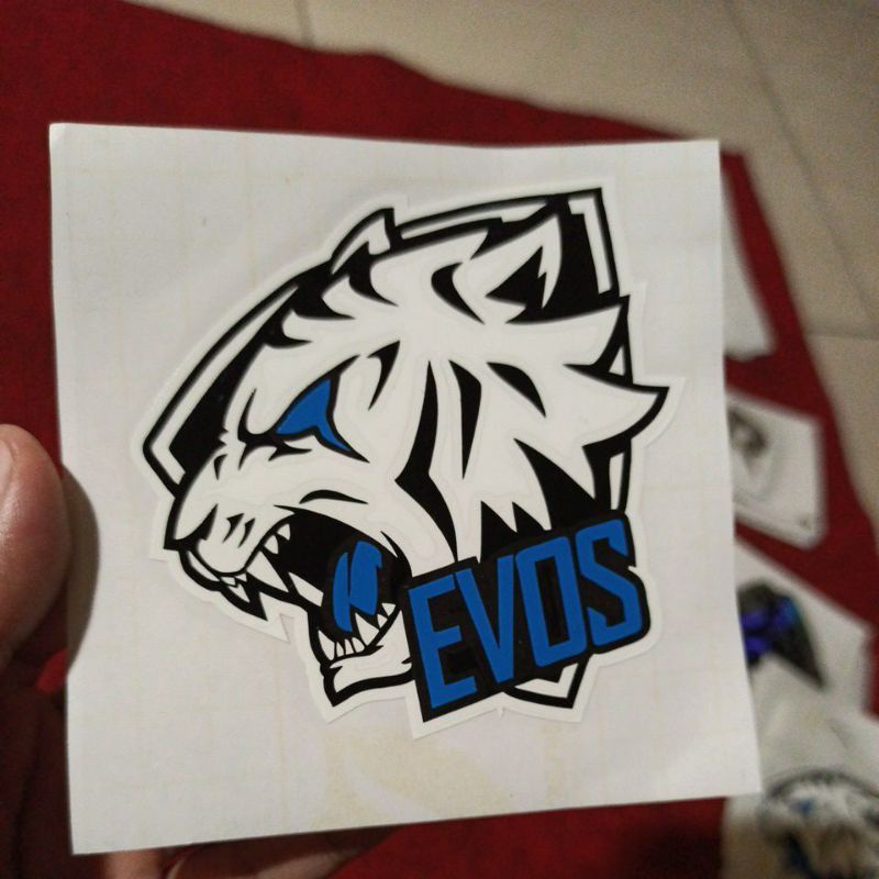 STIKER STICKER EVOS, RRQ