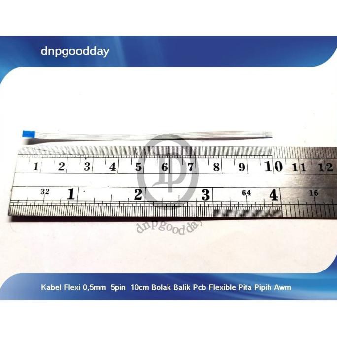 

Kabel Flexi 0,5Mm 5Pin 10Cm Bolak Balik Pcb Flexible Pita Pipih Awm Dnpgood11 Diminati Banget