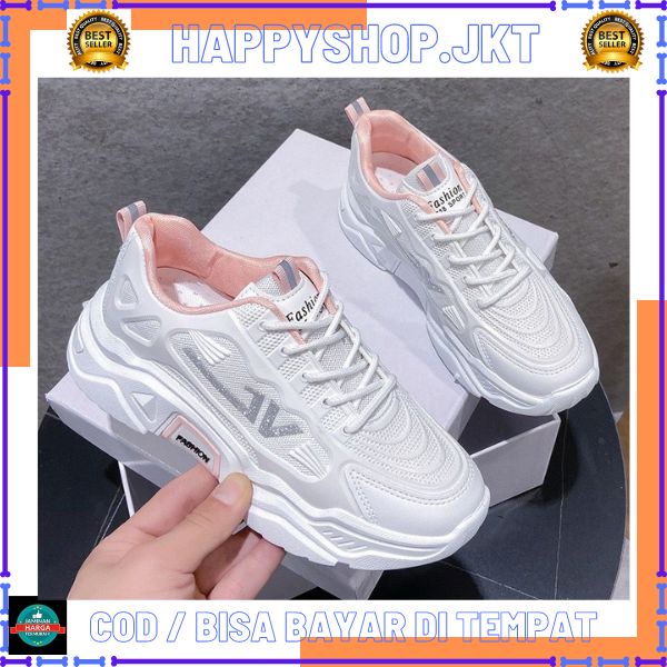 HS / Sepatu Sneaker Wanita PU Premium SP 248