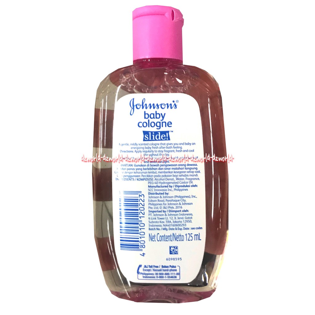 Johnson's Baby Cologne 100ml Happy Berries Slide Parfum Untuk Pakaian Bayi Johnsons Playtime Collectine Johnson Johnson Haruman Untuk Bayi Anak 100ml