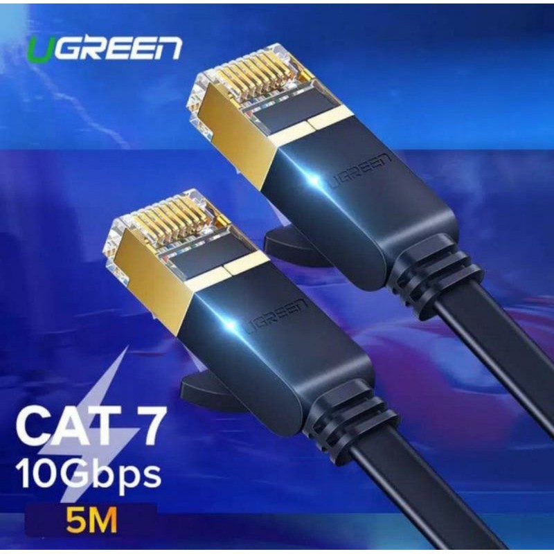 Ugreen Kabel Lan Cat7 Rj45 10Gbps NW106 SSTP - Ugreen Kabel LAN RJ45 Original